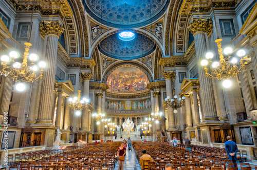 Paris, Madeleine Church, HDR image