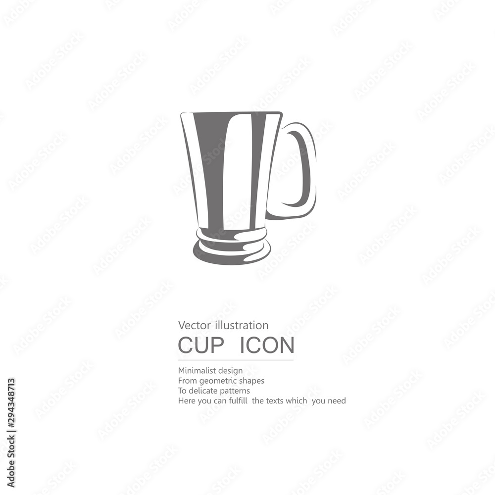 Vector drawn beer mug. Isolated on white background. Vector drawn beer mug. Isolated on white background.
