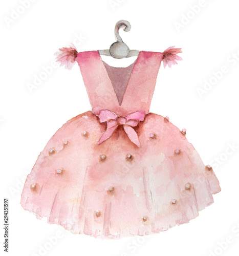 Baby watercolor dress