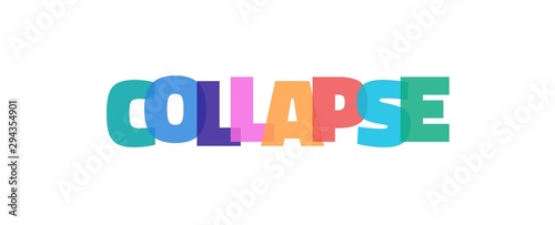 Collapse word concept