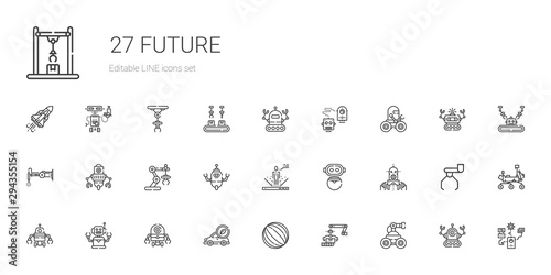 future icons set