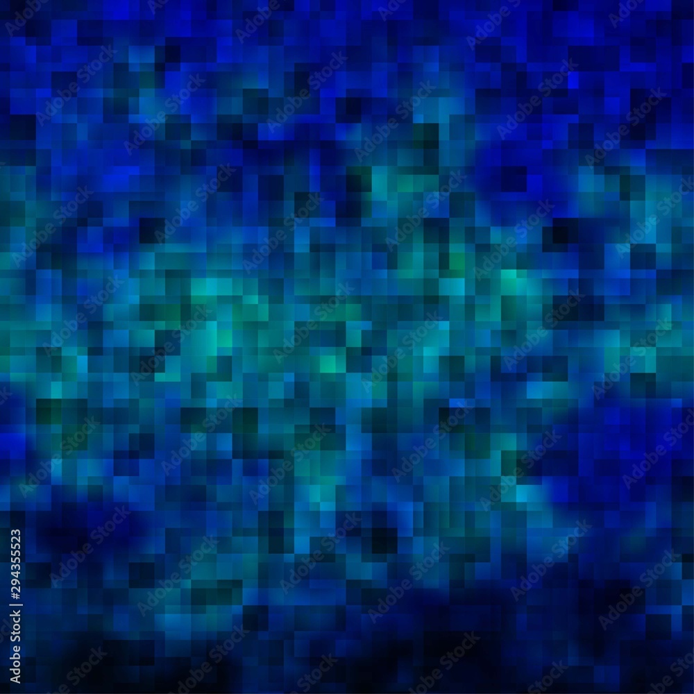 Light BLUE vector texture in rectangular style. Light BLUE vector texture in rectangular style.