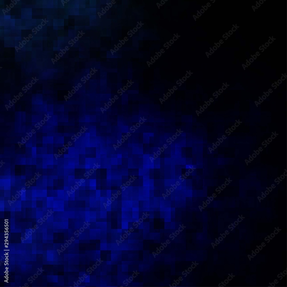 Dark BLUE vector background in polygonal style. Dark BLUE vector background in polygonal style.