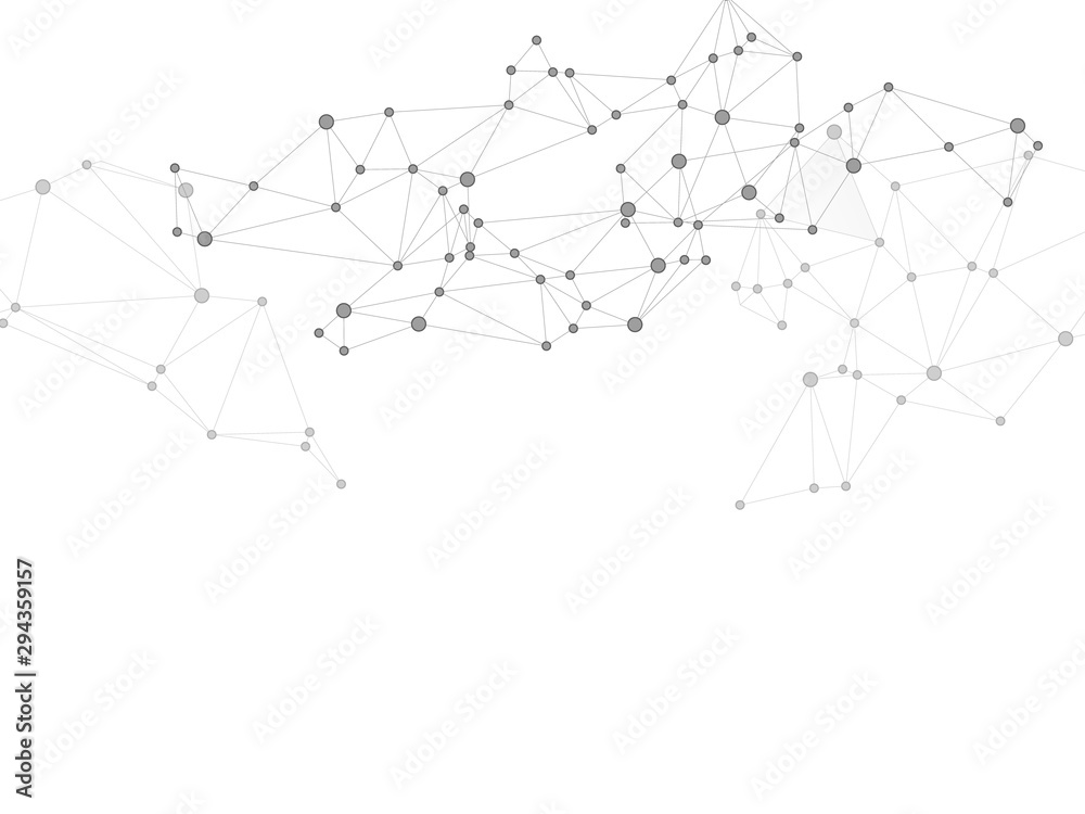 Block chain global network technology concept. Block chain global network technology concept.