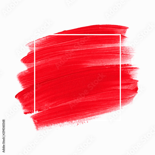 Logo brush painted watercolor background vector. Perfect design for headline and sale banner. 