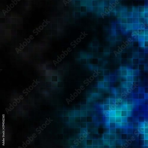 Light BLUE vector background with rectangles.