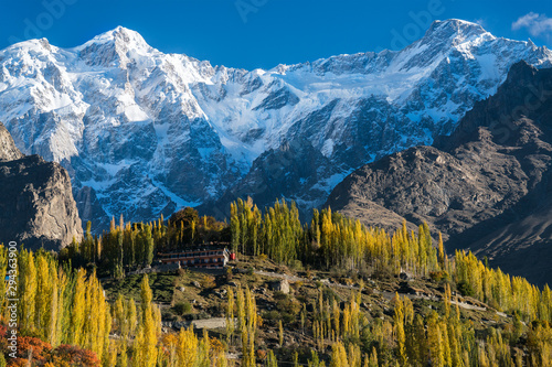 Hunza Valley in Northern Pakistan photo