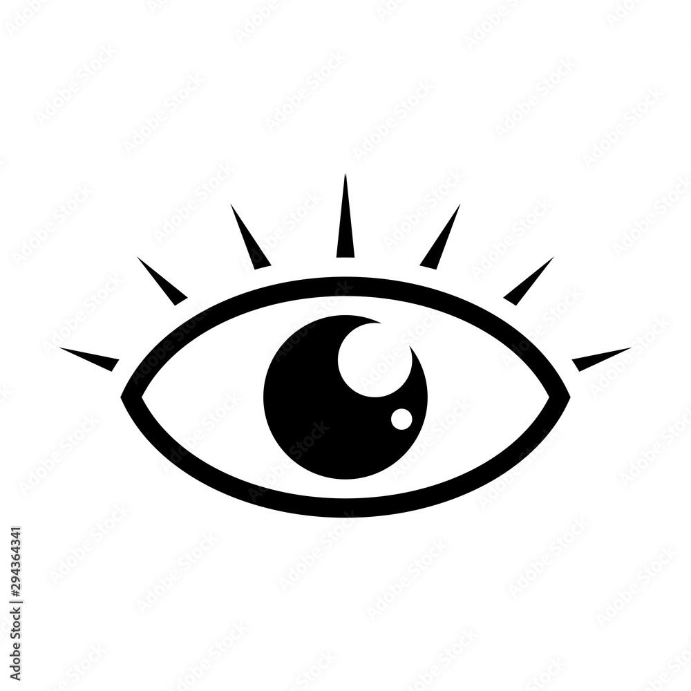 Obraz premium eye logo icon template, eye vector element