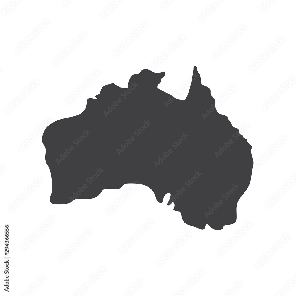 Australia Map Icon