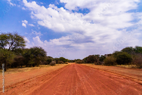 Namibia NamibRand nature reserve offroad track near watergerb