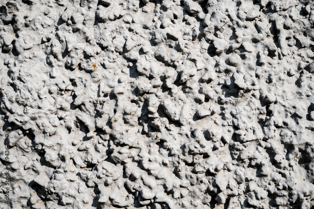 Texture photo of white rough concrete plaster Texture photo of white rough concrete plaster