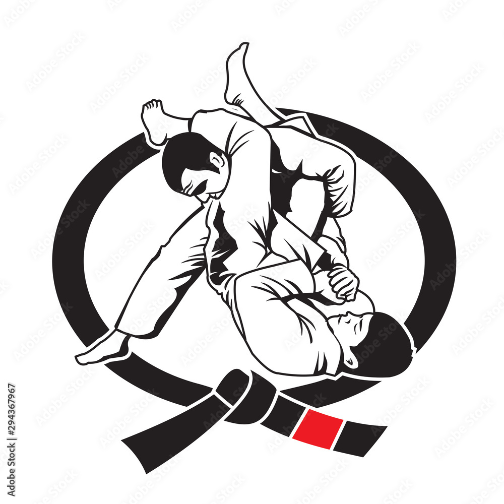 Martial Arts Logo Stock Vector | Adobe Stock