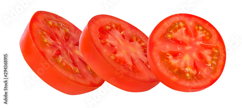 tomato isolated on white background