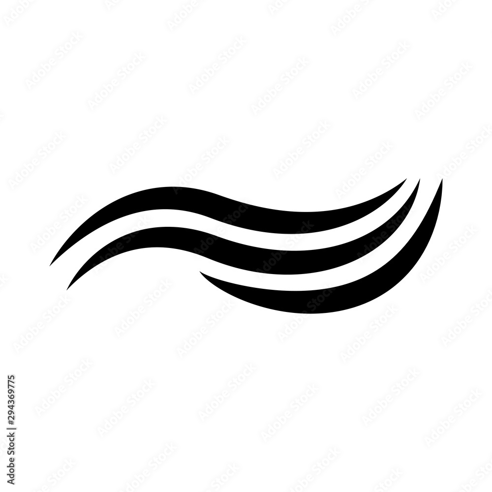 wave swoosh logo icon template, wave swoosh vector element wave swoosh logo icon template, wave swoosh vector element