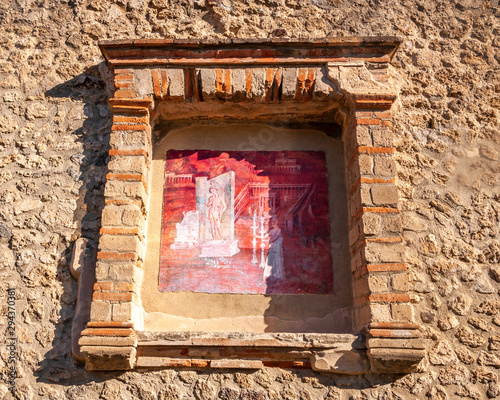 Pompeii, the best preserved archaeological site in the world, Italy photo