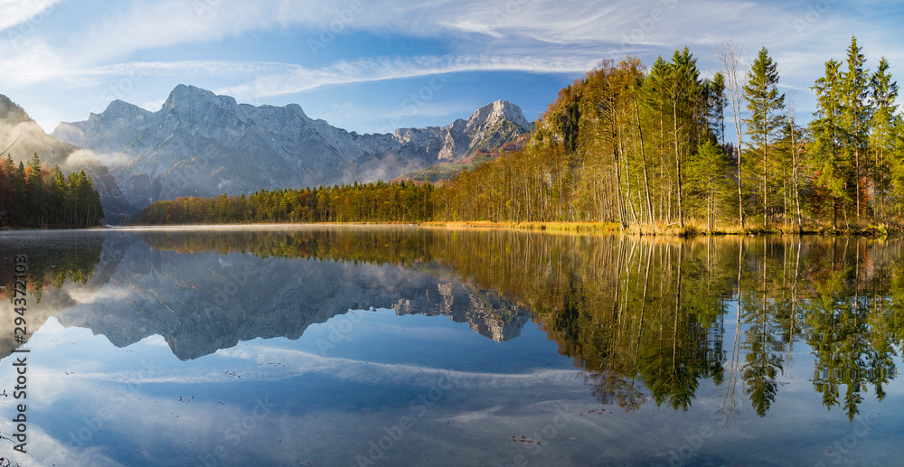 Obraz premium lake in the mountain 02