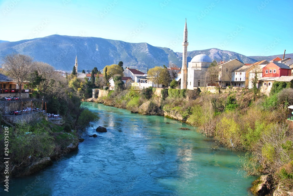 view of old town in bosnia