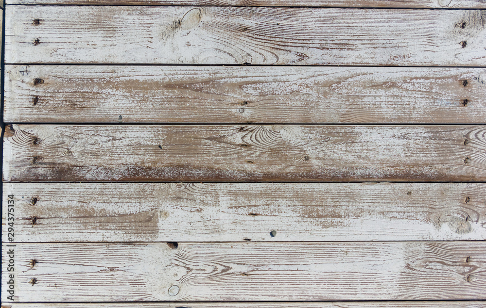 texture of the painted shabby wooden flooring made of boards, grunge background texture of the painted shabby wooden flooring made of boards, grunge background