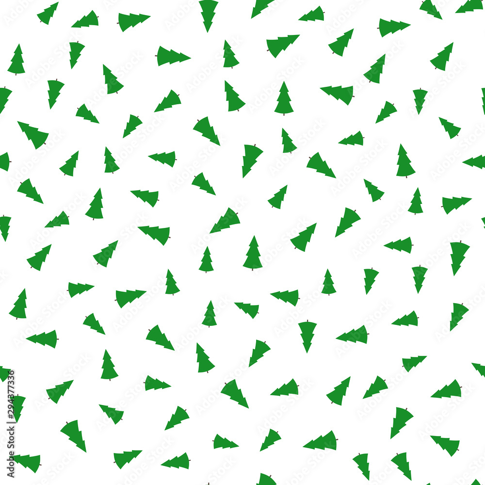 Seamless background with christmas trees Seamless background with christmas trees