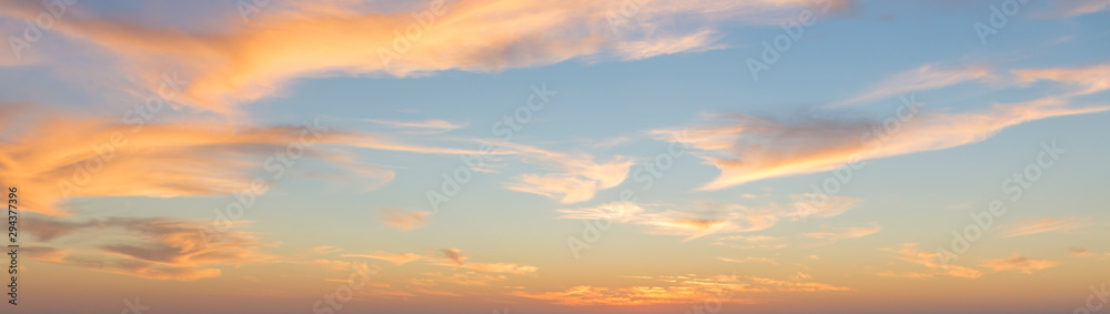 Red and orange sky background