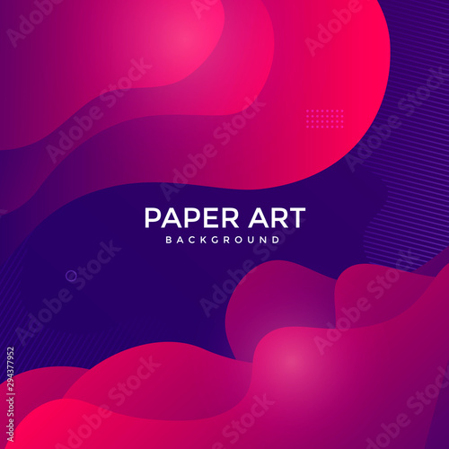 Abstract paper cut background. Colored layered vector 3d illustration. Vector design layout for posters and background.