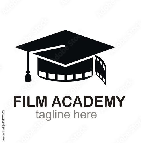 film academy logo design concept