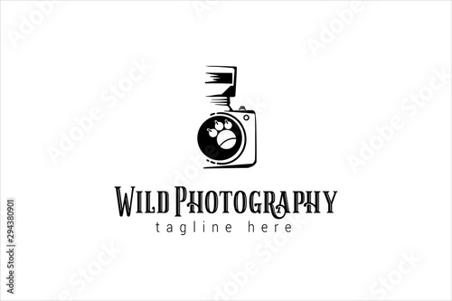 wild photography logo template