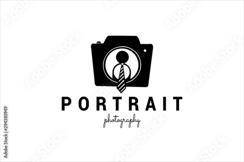 portrait photography logo template