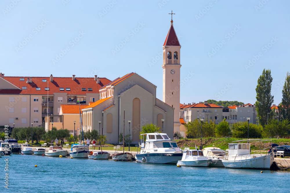 Omis. The Catholic Church of St. Peter.