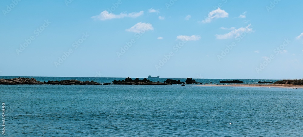 Beautifl sea view, Cyprus, Summer