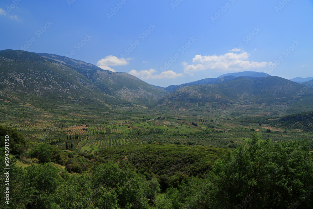 Landscape, Distomo,  Boeotia, Greece