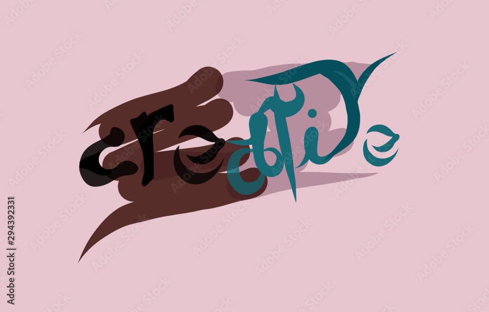 Obraz premium creative logo 