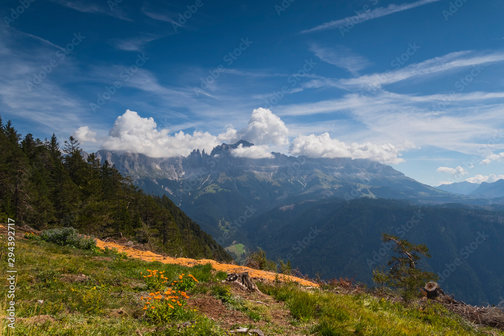 Fototapeta premium Alto adige Italy natur outdoor sunny day