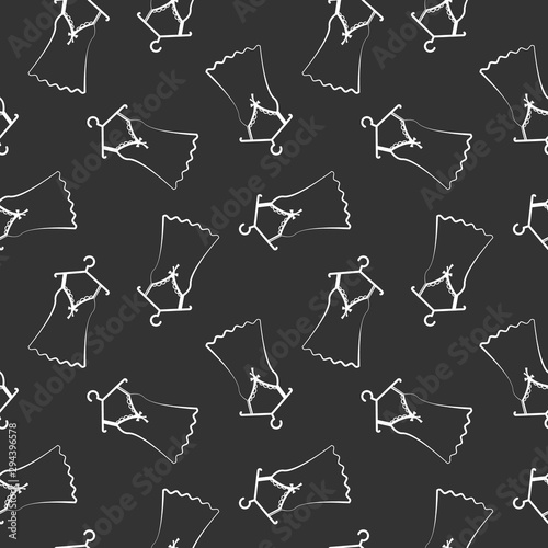 Women underwear pattern seamless