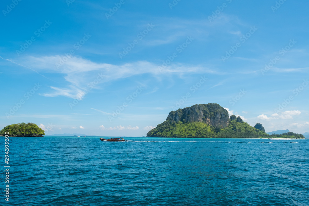 Sea and Islands in Krabi, Thailand