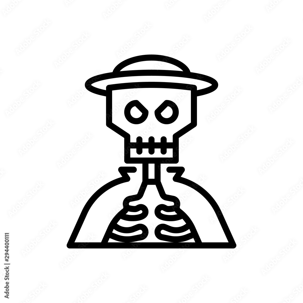 skull pirate captain icon, vector and illustration skull pirate captain icon, vector and illustration
