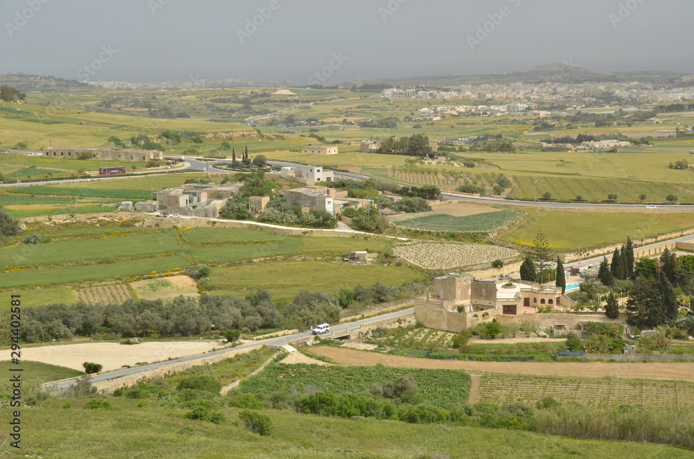 Malta Landscape in April