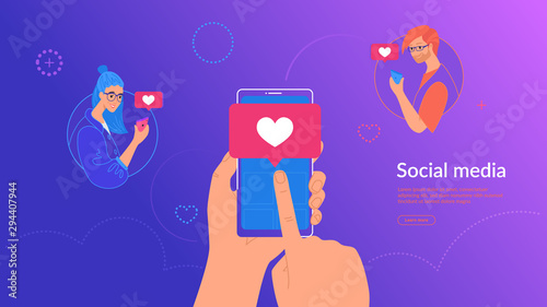 Pushing the like button for reposting and having more likes