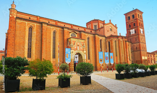 Asti cathedral,Italy