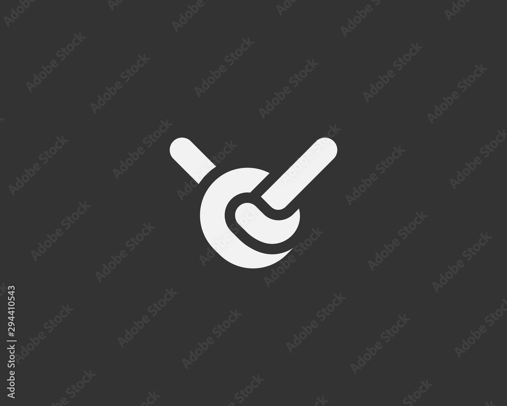Abstract knot logo icon design modern minimal style illustration. Hand gesture vector emblem sign symbol mark logotype Abstract knot logo icon design modern minimal style illustration. Hand gesture vector emblem sign symbol mark logotype