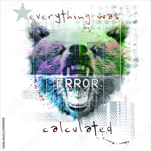 bear illustration graphic design resource