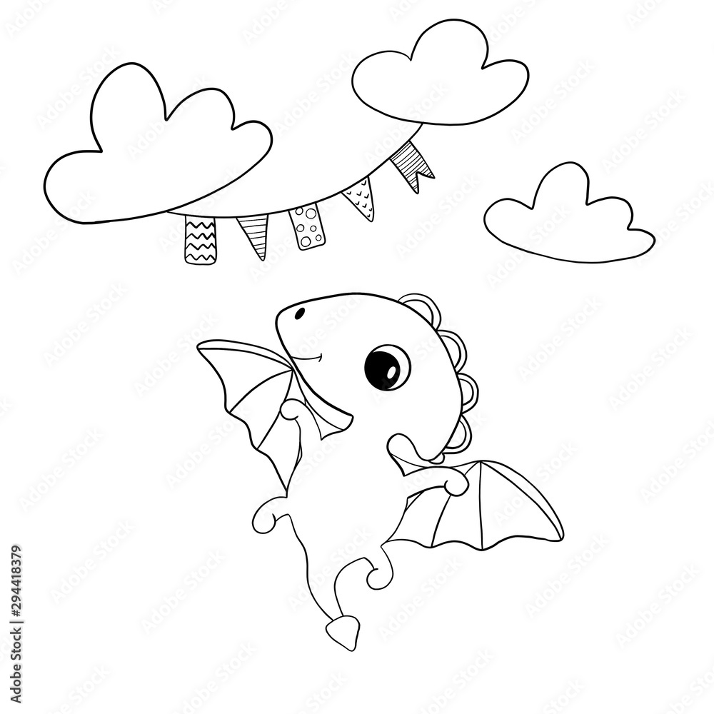 children illustration dinosaur coloring book children illustration dinosaur coloring book