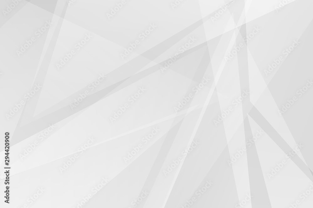 Obraz premium Abstract white and grey on light silver background modern design. Vector illustration EPS 10.