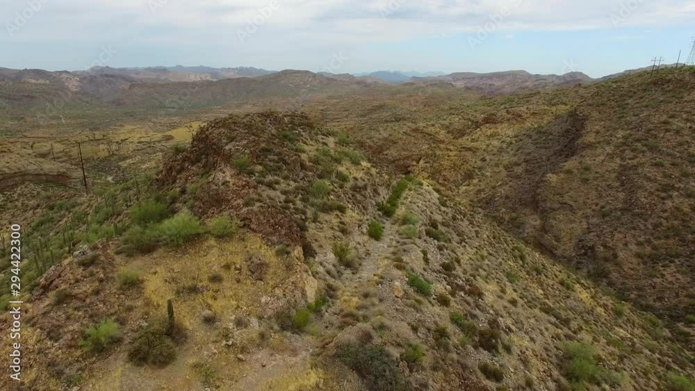 View of Apache trail scenic drive, Arizona, USA View of Apache trail scenic drive, Arizona, USA