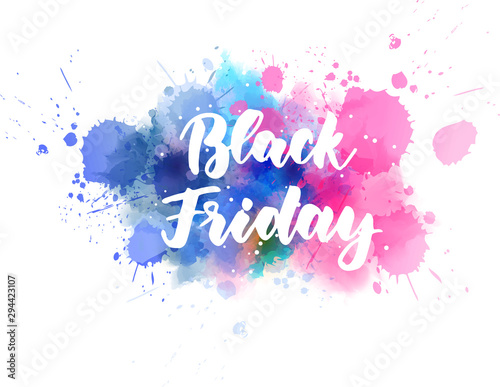Black friday - hadnwritten lettering