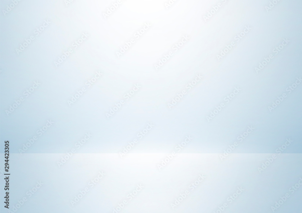 Studio blue background .Light blue gradient abstract background .White empty room vector. Studio blue background .Light blue gradient abstract background .White empty room vector.