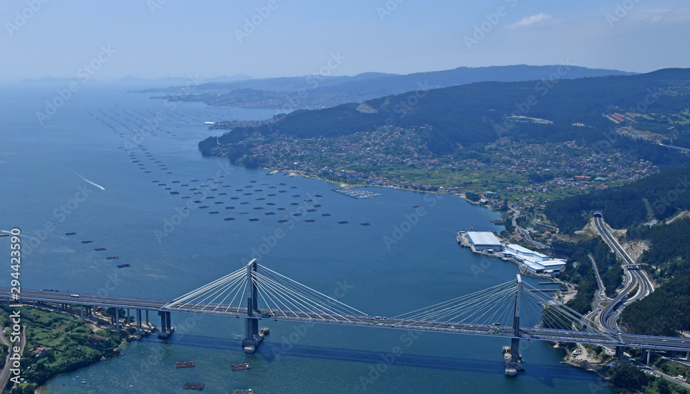 Fototapeta premium image of a coastal area of ​​northern spain