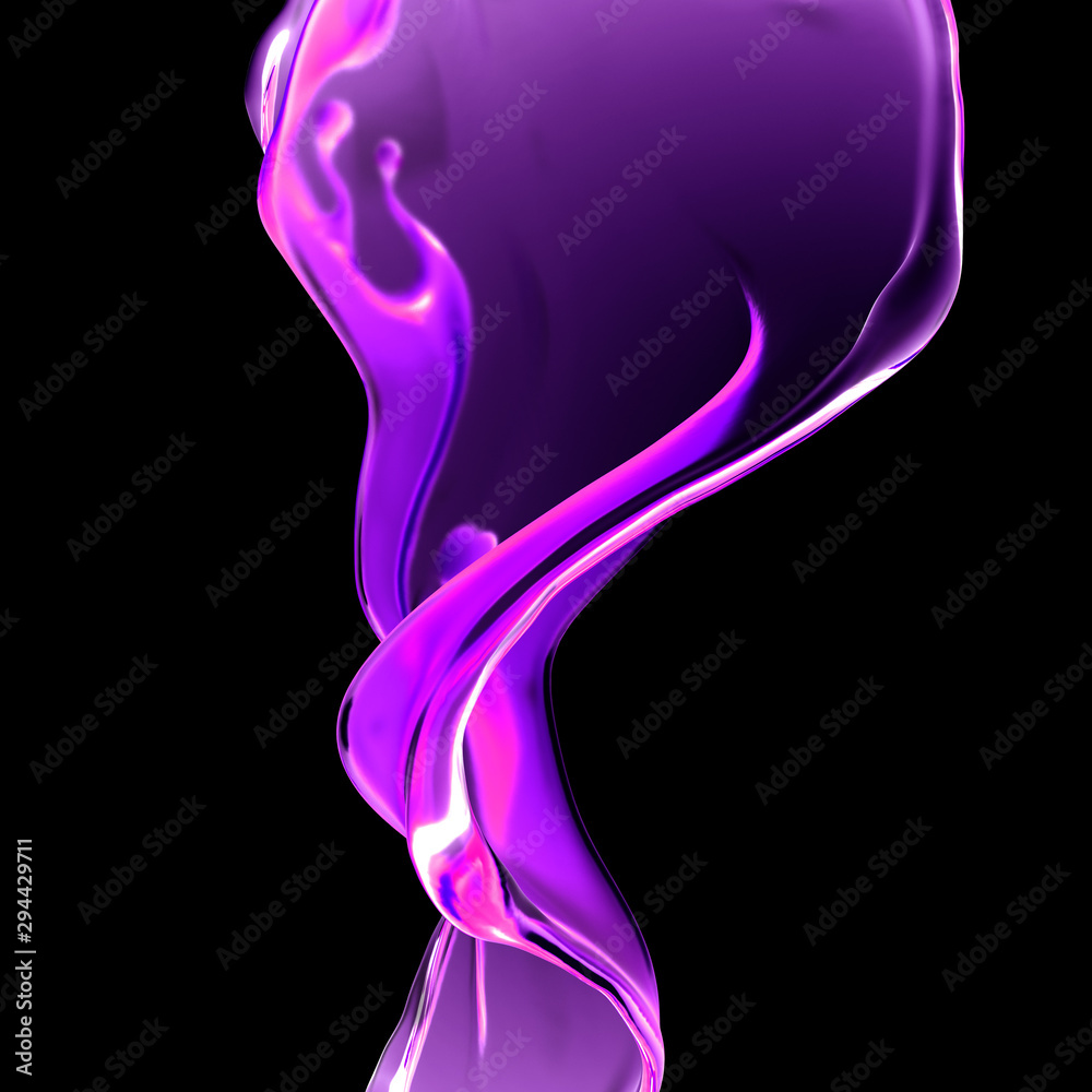 Splash fluid. 3d illustration, 3d rendering. Splash fluid. 3d illustration, 3d rendering.