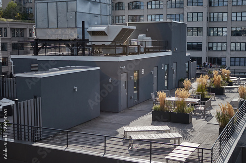 Terrace in new york