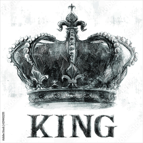 king of hearts illustration graphic design resource